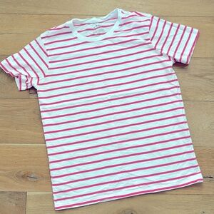 Primary pink striped T-shirt